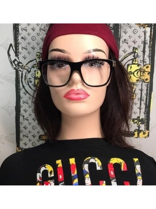 Gucci Black Oversized Square Sunglasses GG0526o 001 main image 10